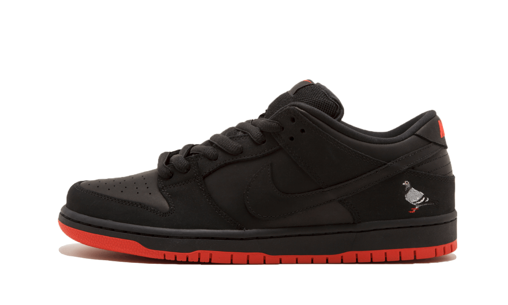 Nike SB Dunk Low Black Pigeon (Engraved)