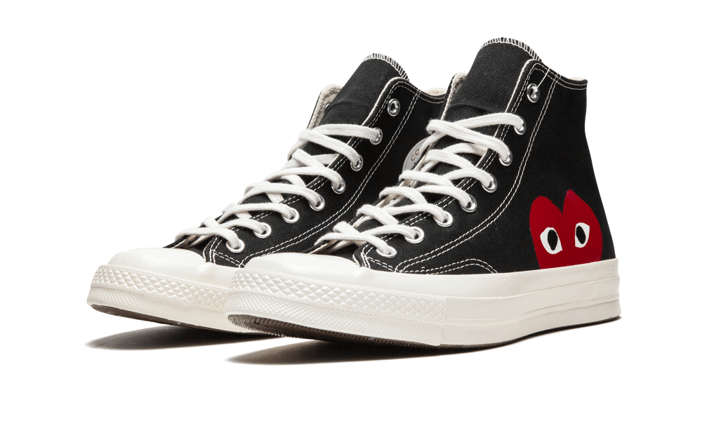 Converse Chuck Taylor All-Star 70s Hi Comme des Garcons PLAY Black - Image 1