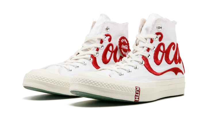 Converse Chuck Taylor All-Star 70s Hi Kith Coca-Cola White - Image 1