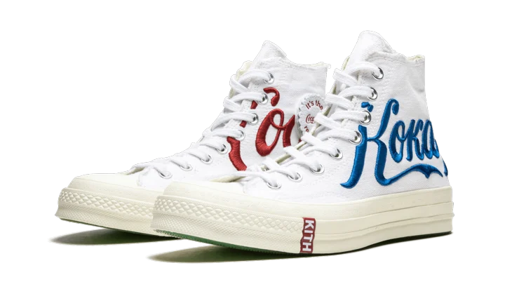 Converse Chuck Taylor All-Star 70s Hi Kith x Coca Cola White - Image 1
