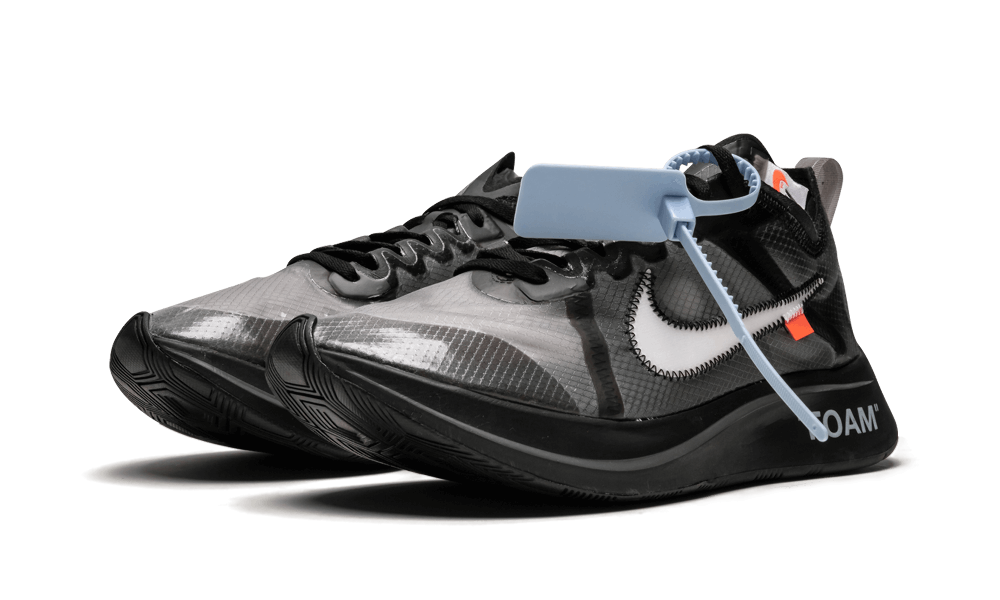 Nike Zoom Fly Off-White Black Silver - Image 1