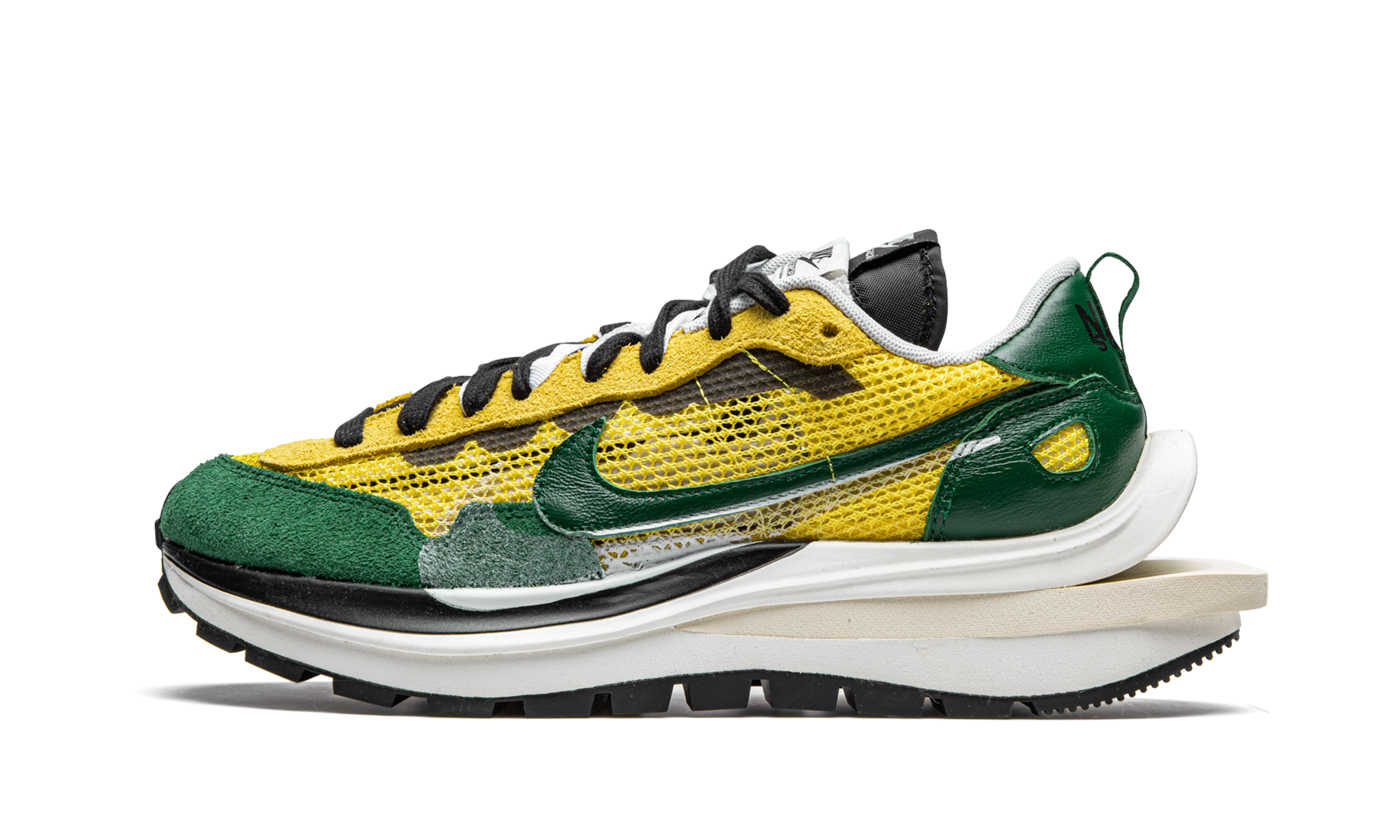 Nike Vaporwaffle Sacai Tour Yellow Stadium Green