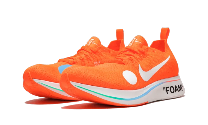 Nike Zoom Fly Mercurial Off-White Total Orange - Image 1
