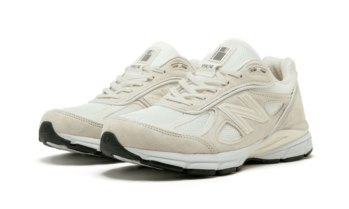 New Balance 990v4 Stussy Cream - Image 1