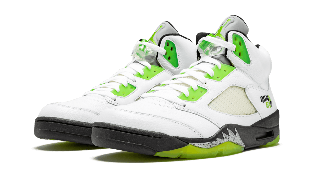 Jordan 5 Retro Quai 54 White - Image 1