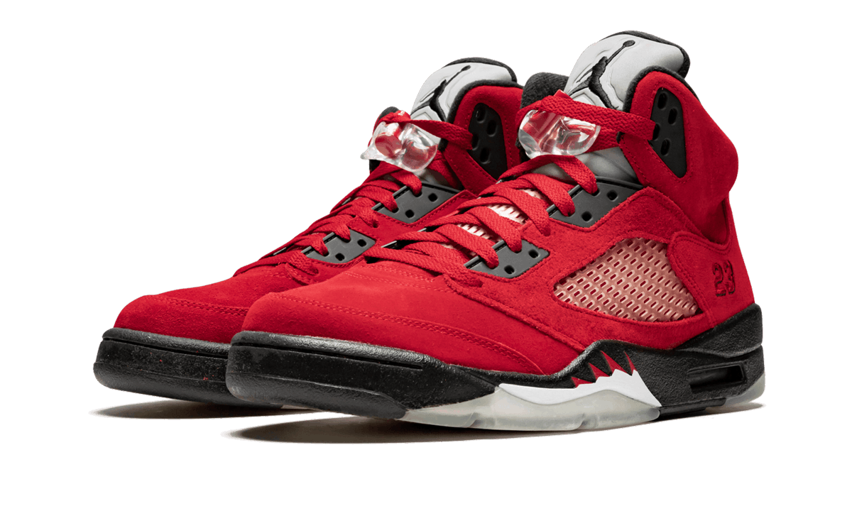 Jordan 5 Retro DMP Raging Bull Red Suede - Image 1