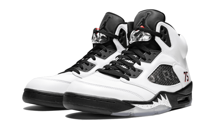 Jordan 5 Retro Paris Saint-Germain White (F&F) - Image 1