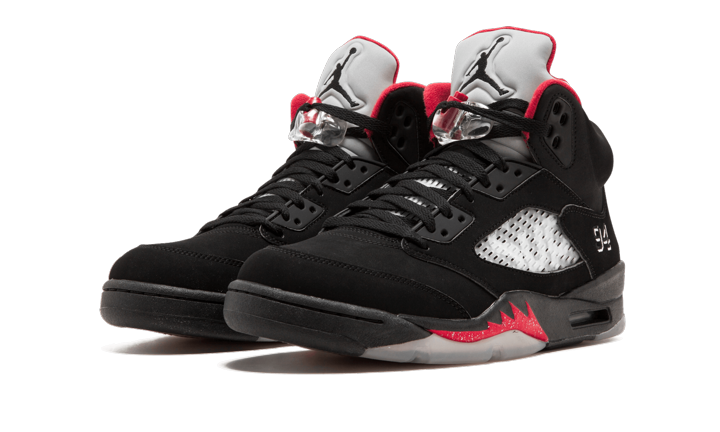 Jordan 5 Retro Supreme Black - Image 1