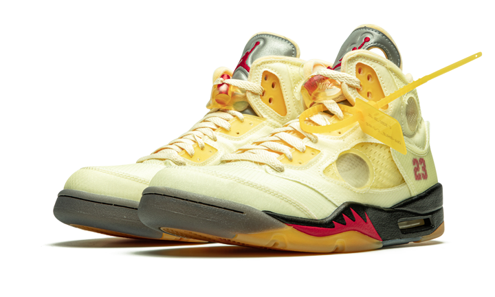 Jordan 5 Retro OFF-WHITE Sail - Image 1