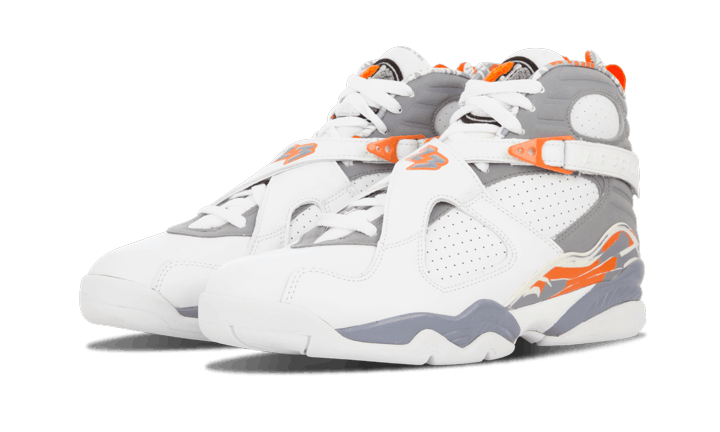 Jordan 8 Retro Orange White - Image 1