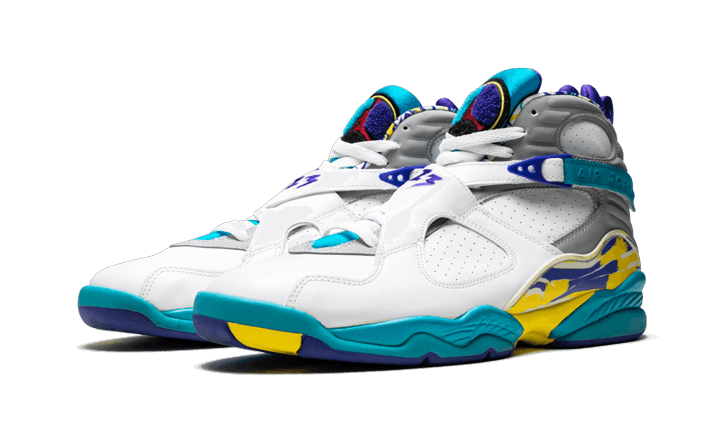 Jordan 8 Retro White Aqua (W) (2007) - Image 1