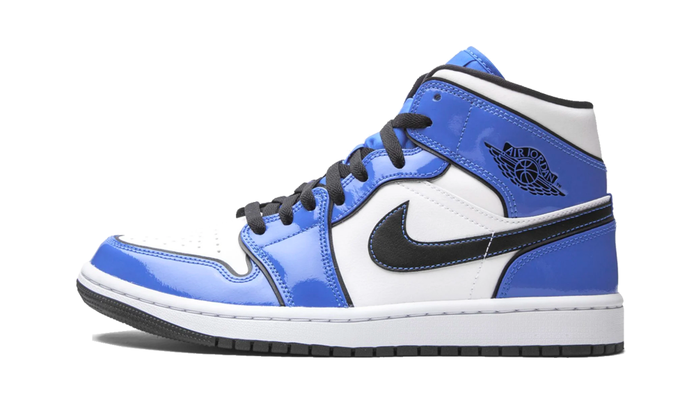 Jordan 1 Mid SE Signal Blue (GS)