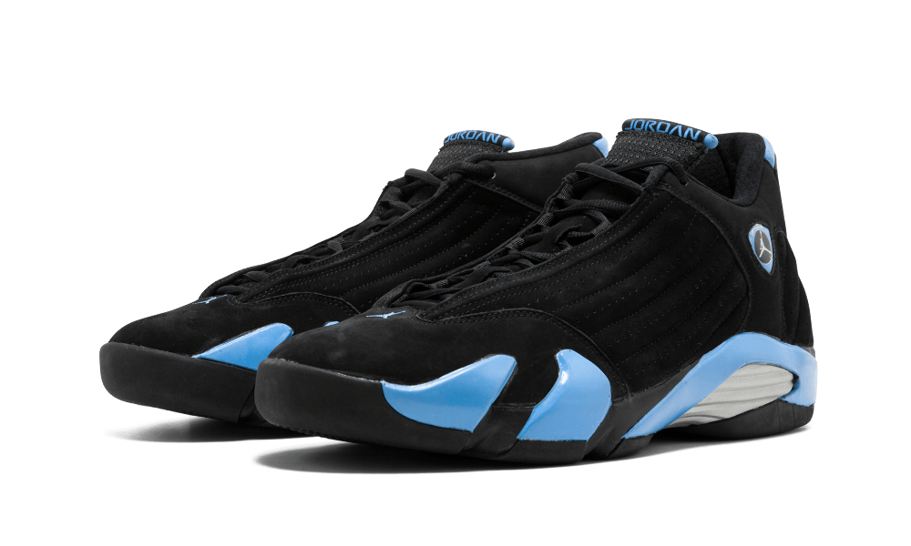 Jordan 14 Retro Black University Blue - Image 1