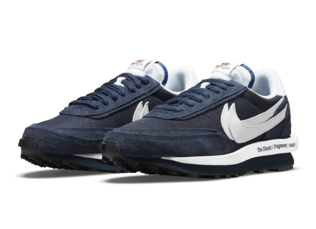 Nike LD Waffle SF sacai Fragment Blue Void - Image 1