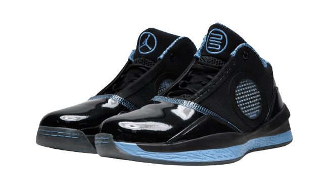 Jordan 2010 Black Uni Blue - Image 1