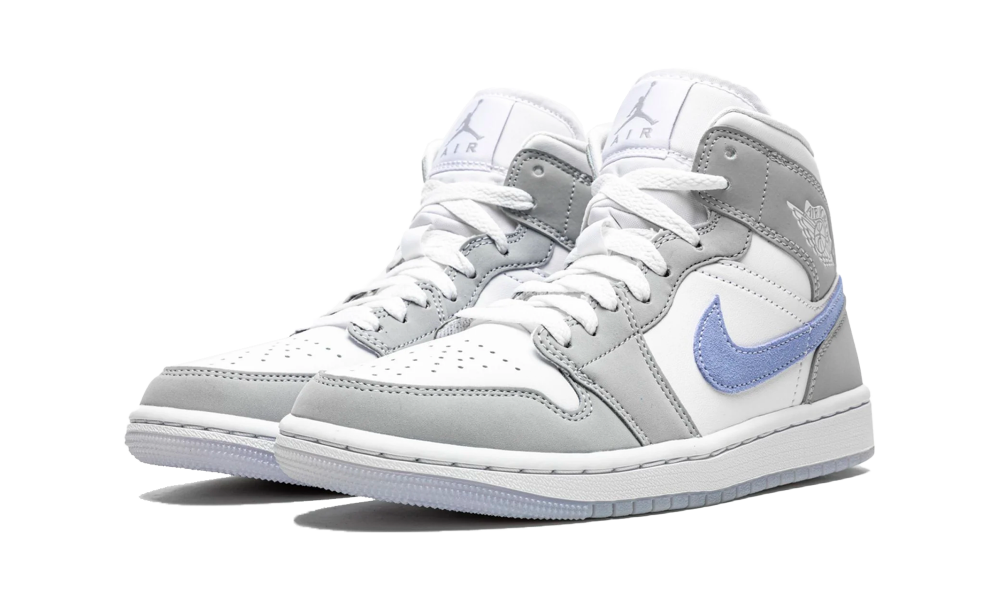 Jordan 1 Mid Wolf Grey Aluminum (W) - Image 1
