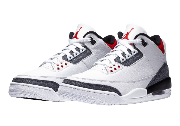 Jordan 3 Retro SE Fire Red Denim (GS) - Image 1
