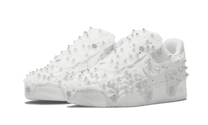 Nike Air Force 1 Low Swarovski Retroreflective Crystals White (W) - Image 1