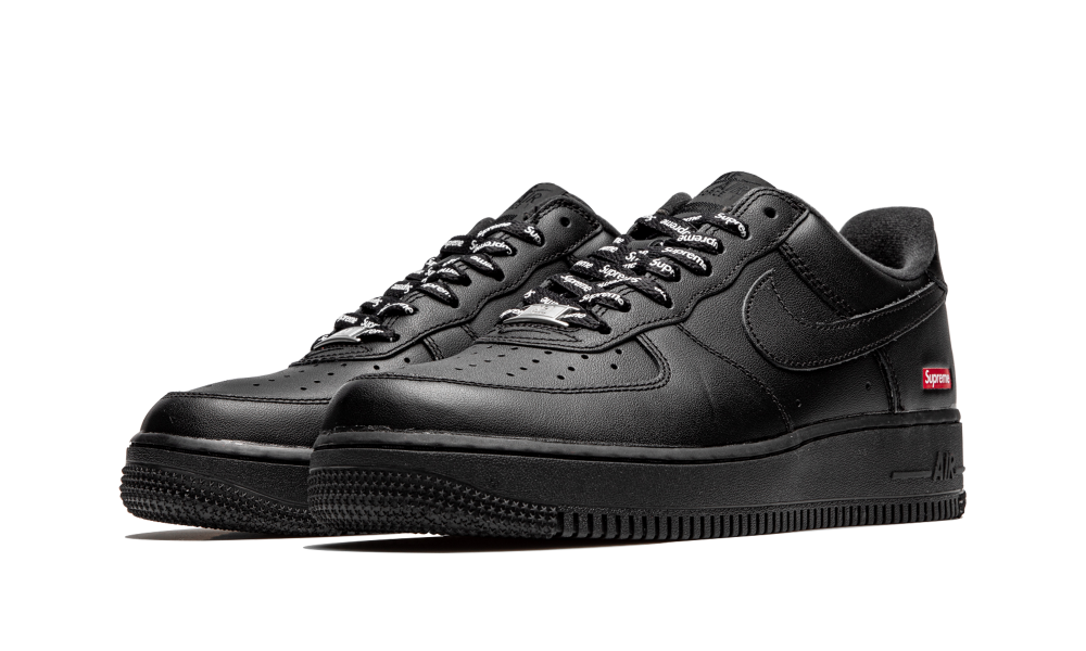 Nike Air Force 1 Low Supreme Black - Image 1