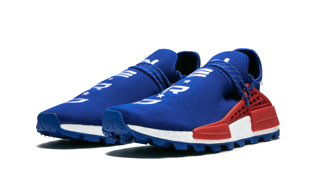 adidas NMD Hu Pharrell x Nerd Blue - Image 1