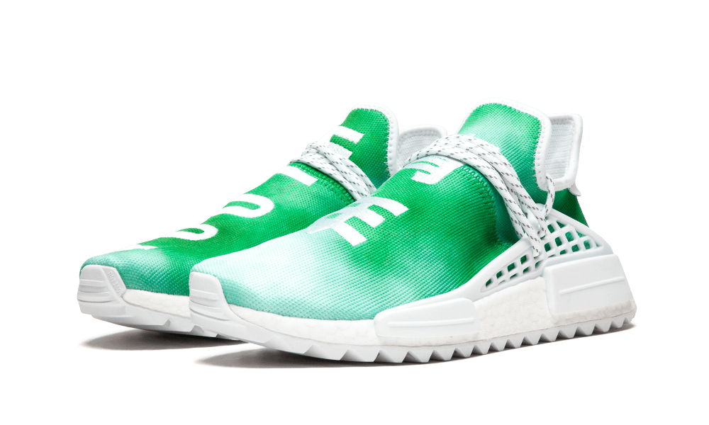 adidas Pharrell NMD HU China Pack Youth (Green) - Image 1