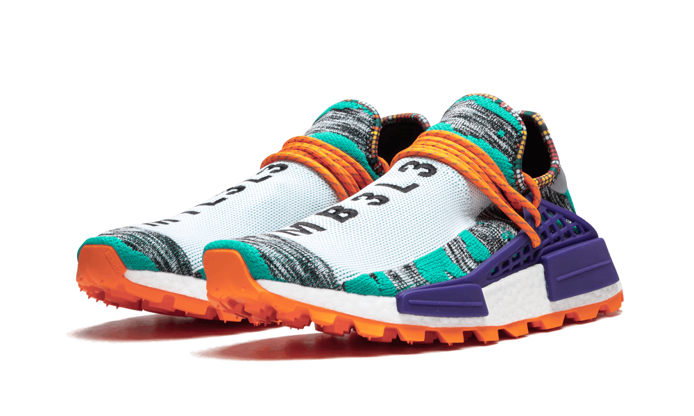 adidas NMD Hu Pharrell Solar Pack Orange - Image 1