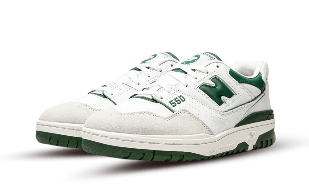 New Balance 550 White Green - Image 1