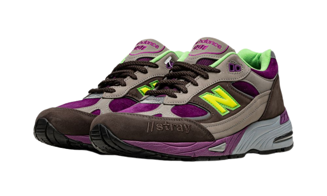 New Balance 991 Stray Rats Brown - Image 1