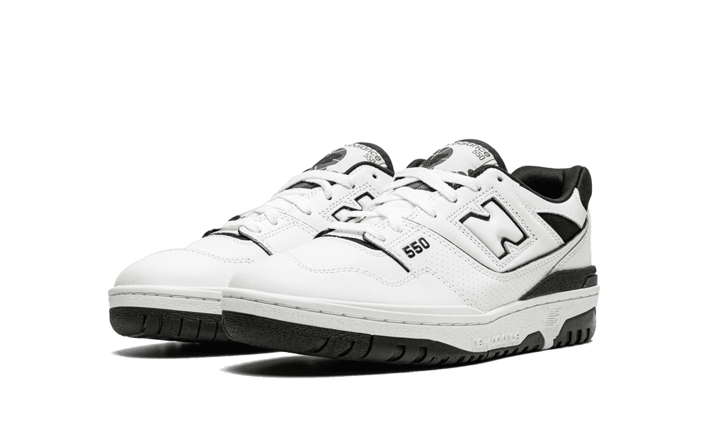 New Balance 550 White Black - Image 1