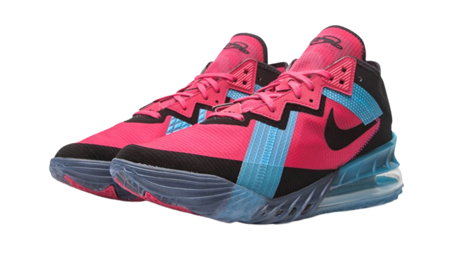 Nike LeBron 18 Low Fireberry - Image 1