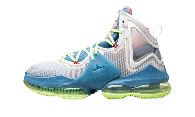 Nike LeBron 19 Dutch Blue Lime Glow
