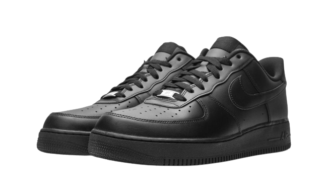 Nike Air Force 1 Low '07 Black Black - Image 1