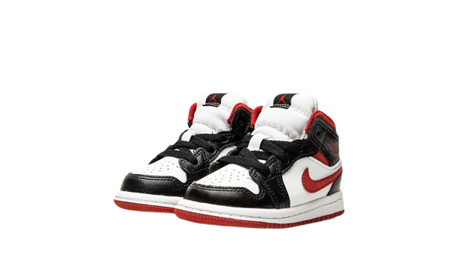 Jordan 1 Mid Gym Red Black White (TD) - Image 1