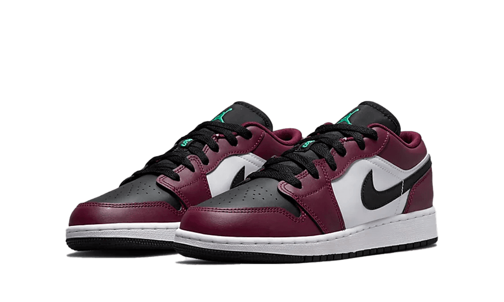 Jordan 1 Low SE Dark Beetroot Roma Green (GS) - Image 1