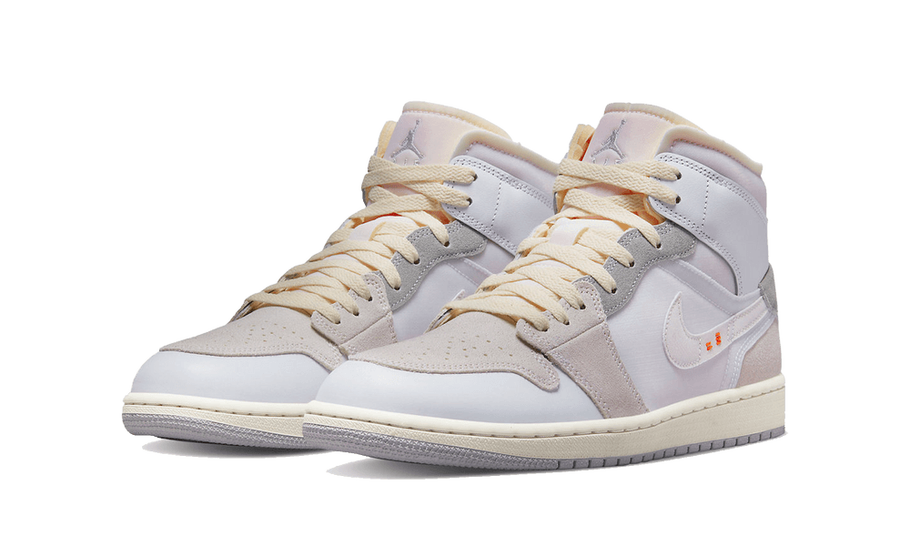 Jordan 1 Mid SE Craft Inside Out White Grey - Image 1