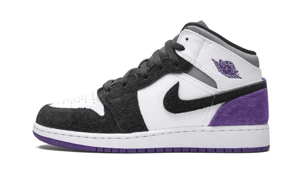 Jordan 1 Mid SE Purple (GS)