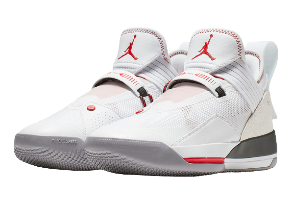 Jordan XXXIII SE White Gym Red Black - Image 1