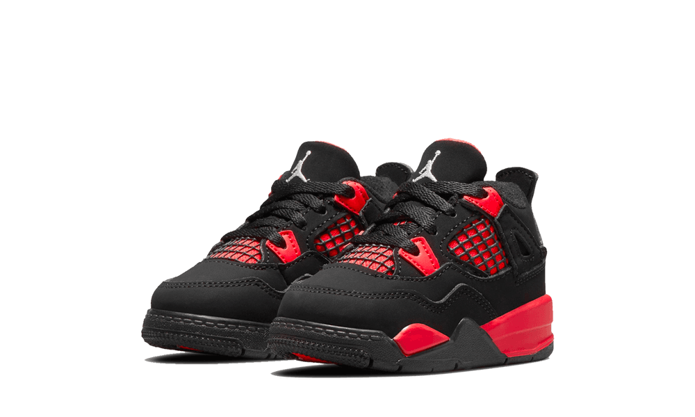Jordan 4 Retro Red Thunder (TD) - Image 1