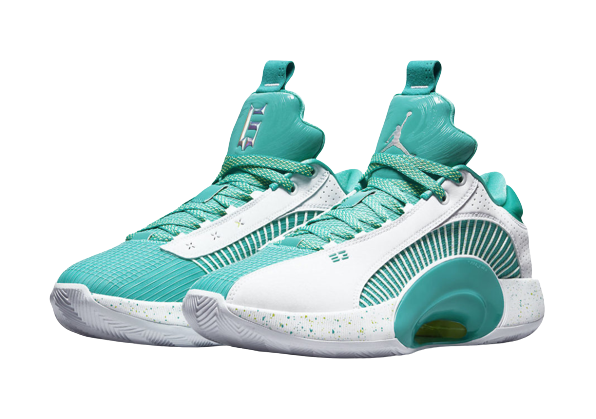 Jordan XXXV Guo Ailun Jade Green - Image 1