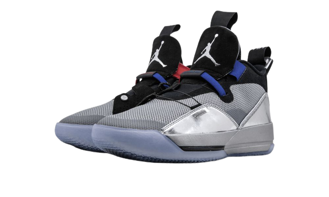 Jordan XXXIII Metallic Silver Black All Star - Image 1