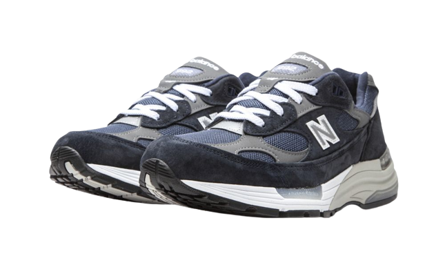 New Balance 992 Navy Grey - Image 1