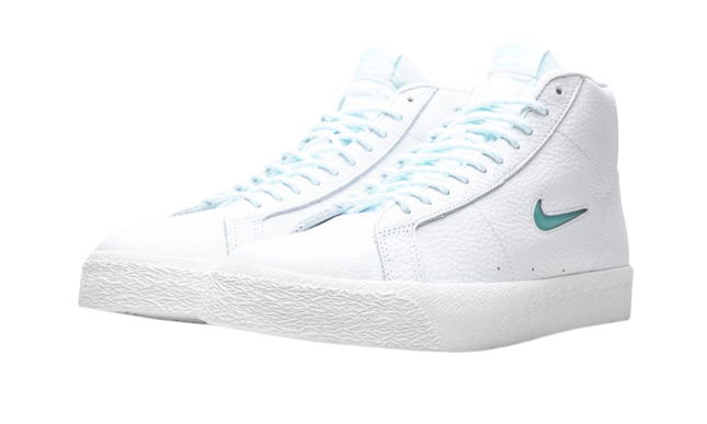 Nike SB Blazer Mid Premium White Glacier - Image 1