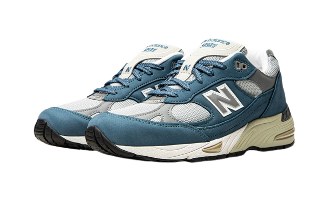 New Balance 991 MiUK Blue - Image 1