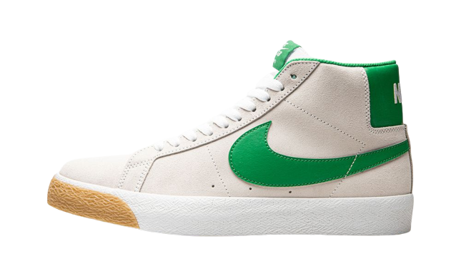 Nike SB Zoom Blazer Mid Summit White Lucky Green