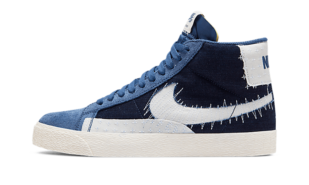 Nike SB Zoom Blazer Mid Sashiko Mystic Navy