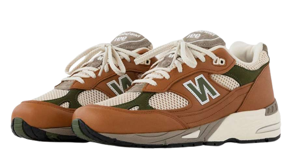 New Balance 991 Aime Leon Dore MiUK Tan - Image 1