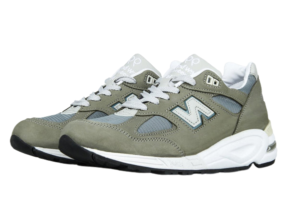 New Balance 990v2 Made In USA Steel Blue - Image 1