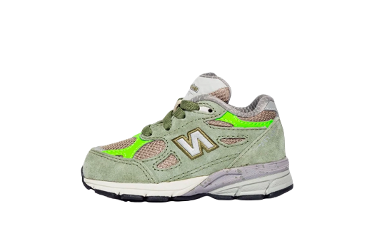 Patta x New Balance 990v3 Infants Olive