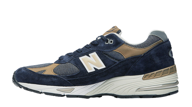 New Balance 991 Made In UK Navy Sand