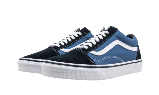 Vans Old Skool Navy White - Image 1